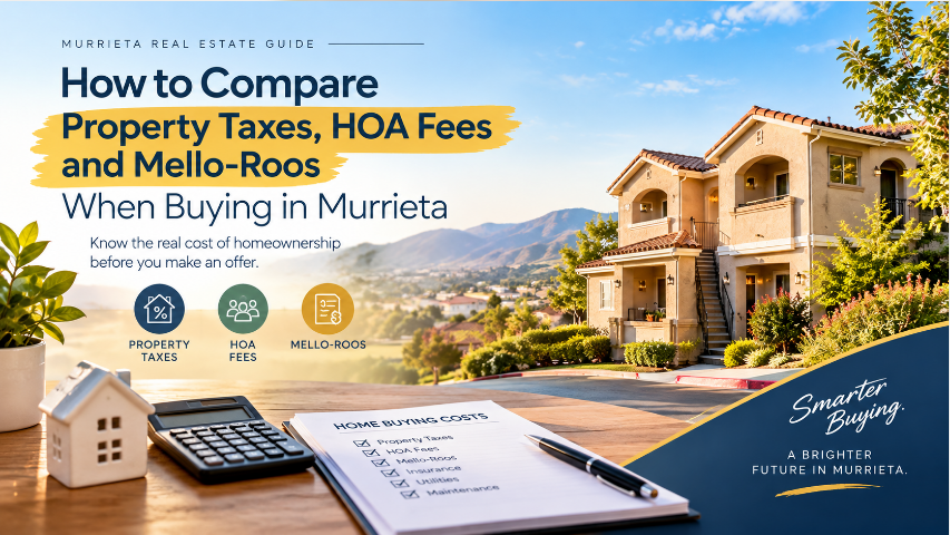 property taxes calculated in Murrieta, California